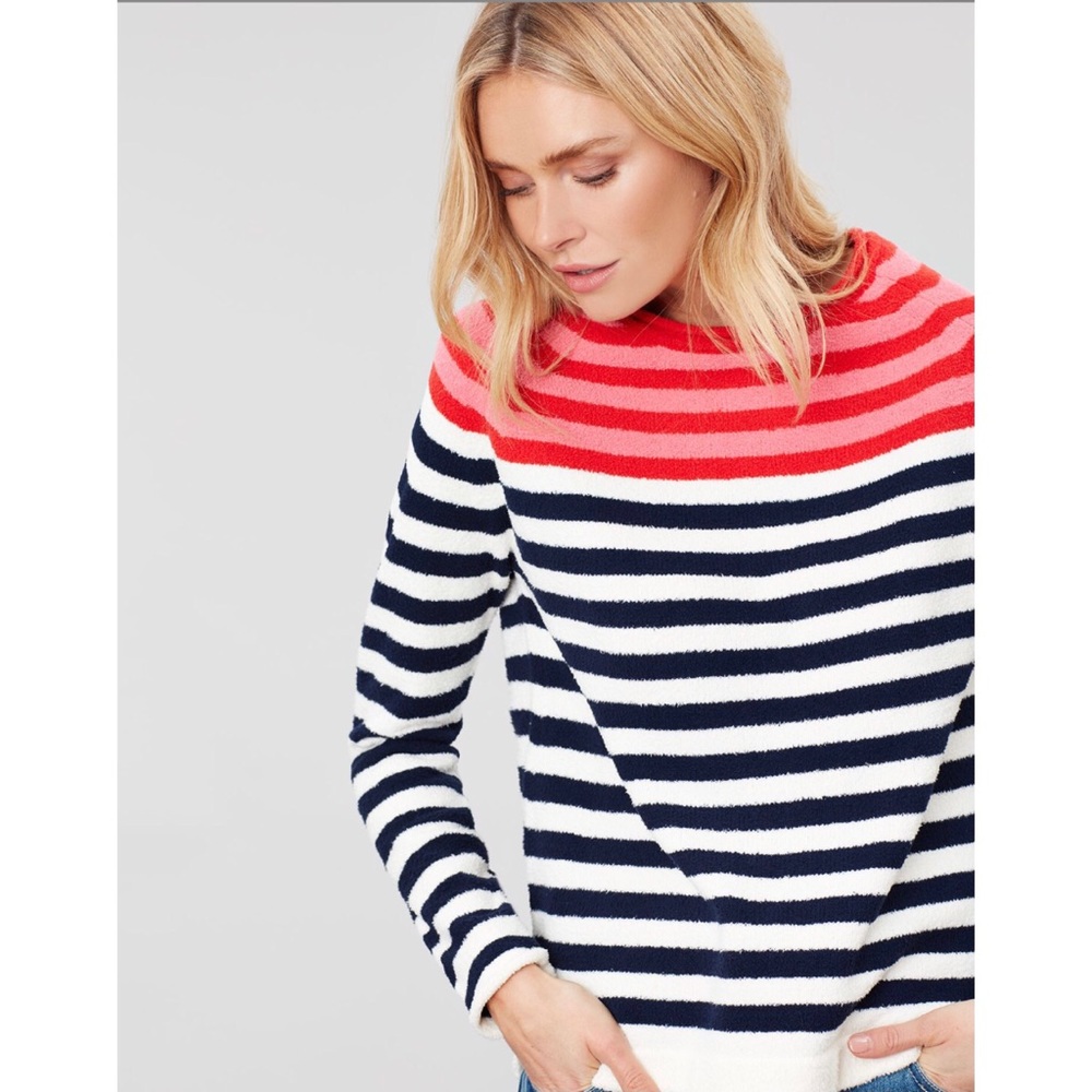 Joules Seaport striped sweater US 2 NWTS - Picture 3 of 9